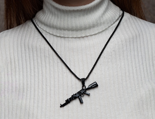 Украшение-подвеска "АК-47". Фото № 1