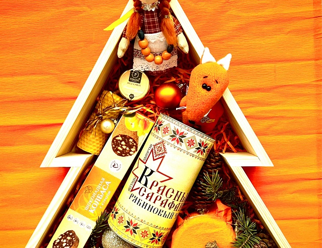 Новогодний подарочный набор "Рябиновое счастье". Фото № 1