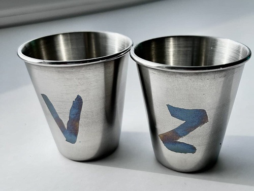 Рюмка с гравировкой Z/V средняя (70 мл)