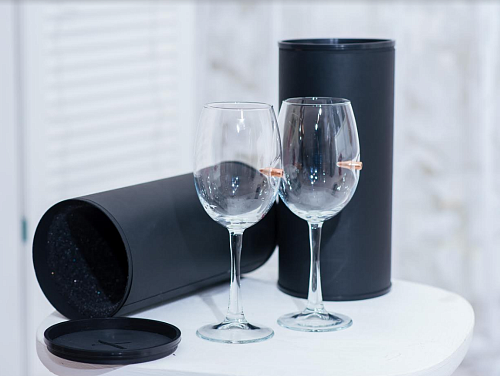 Бокал для вина "Wine" 445 мл (TUBE) "Калашников"