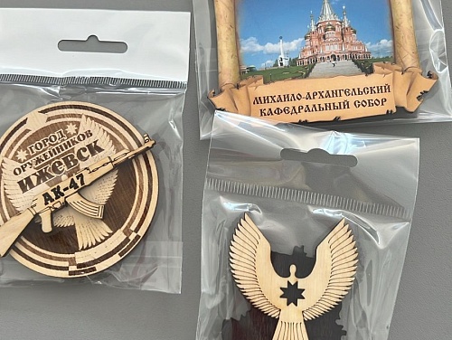 Магнит деревянный в ассортименте