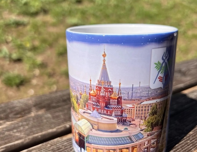 Кружка "Музей М.Т.Калашникова" (керамика). Фото № 2
