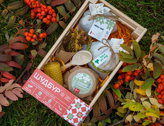 Подарочный набор "Шудбур" везу из Удмуртии. Фото № 1