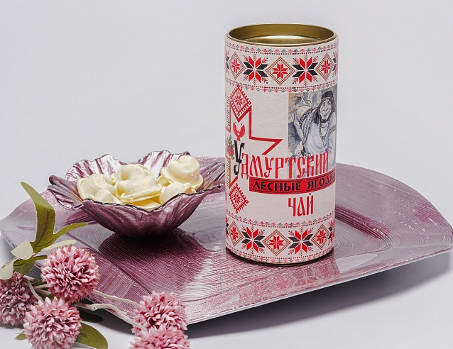 Чай Удмуртский "Лесная ягодка" 100гр.. Фото № 1