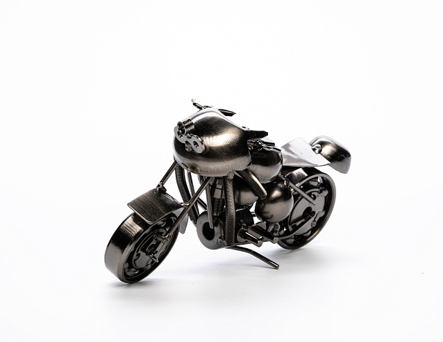Сувенир метал. "Мотоцикл" малый. Фото № 1