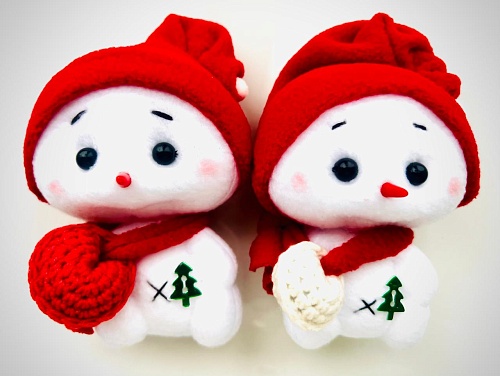 Флисовая игрушка на День пельменя