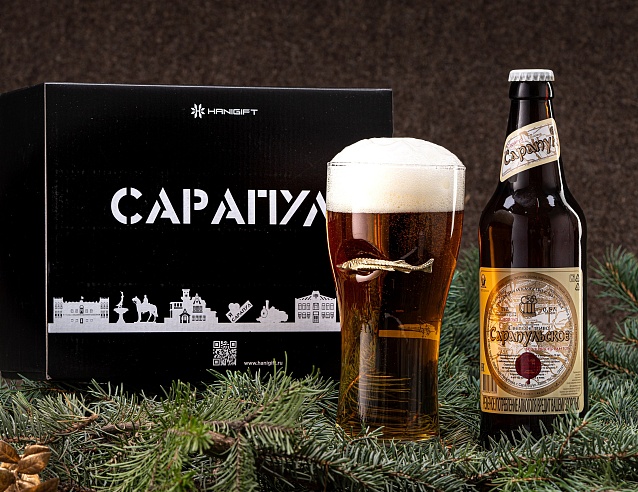 Пивной Бокал "Pub" 500 мл (BOX) "Сарапул". Фото № 1