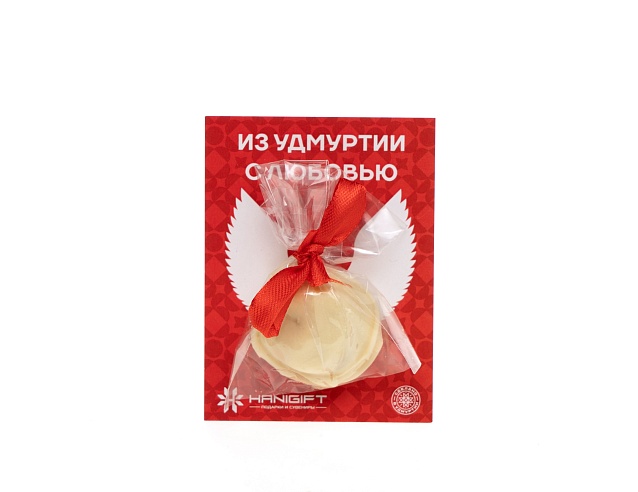 Пельмень шоколадный с миндалем/фундуком, 10 гр.. Фото № 1