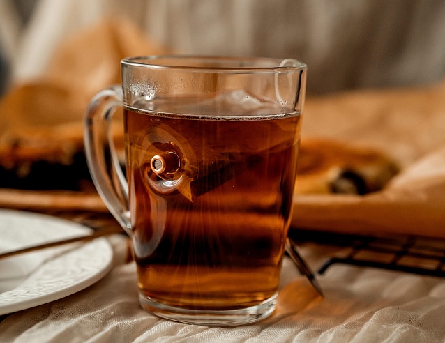 Кружка чайная "Hot drink" 320 мл. Фото № 1